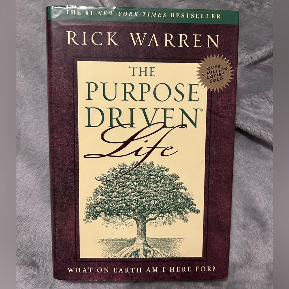 📚BOOK SALE 5 for $20📚 What on Earth Am I Here For? by Rick Warren, 2002, HC